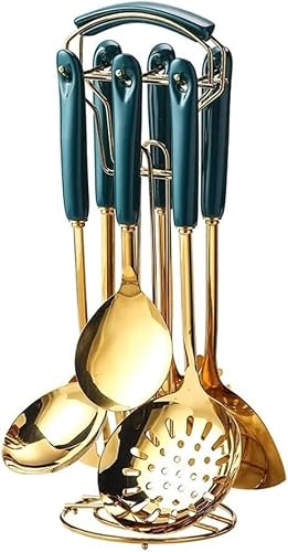 NGDFGR Cookware Kitchenware Set Nordic Style Stainless Steel Kitchen Tools Cooking Utensils Special Tool Spoon,