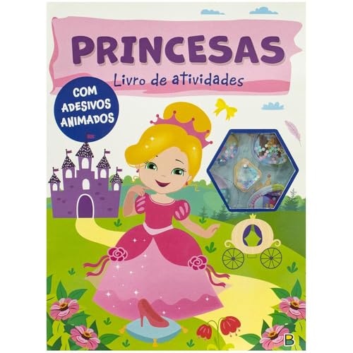 Adesivos Animados – Livro de Atividades: Princesas: