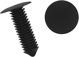 100Pcs 9mm Hole Car Fastener Rivet Retainers Push Pin Clip Replacement