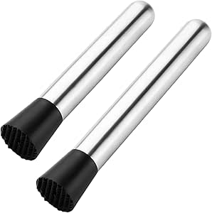 Andes Stainless Steel Cocktail Shaker Mojito Muddl... – Grandado - View #9