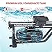 GarveeHome Water Rowing Machines for Home, 380 Lbs Capacity Rower Machine with Led Digital Monitor, Wide Ergonomic Seating and Tablet Holder, App Compatible