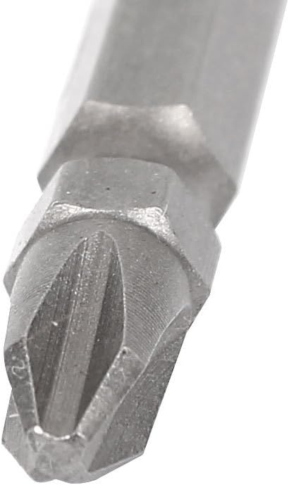 Sourcingmap 6mm Tip PH2 Phillips Slotted Double End Screwdriver Bits 10pcs, Variety Pack - Image 3