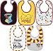 Harry Potter Newborn Infant Baby Boy Girl 5 Pack Bibs