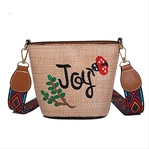 Sac à bandoulière compact en toile de twill et sac de plage Harajuku B
