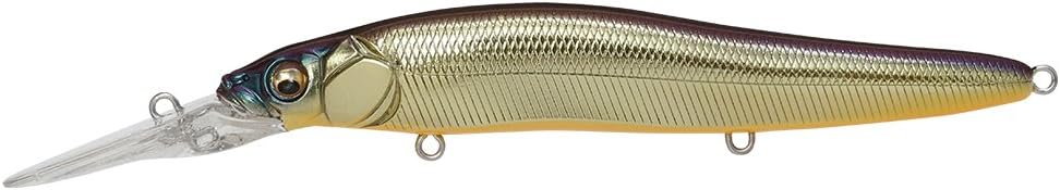 Megabass 37550 Lure, ONETEN R+2, M, Champagne Kinkuro