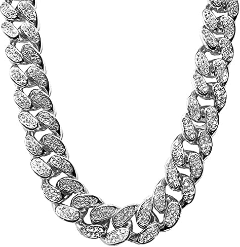HUAMING Apzzic 12mm Gold Plated Hip Hop 