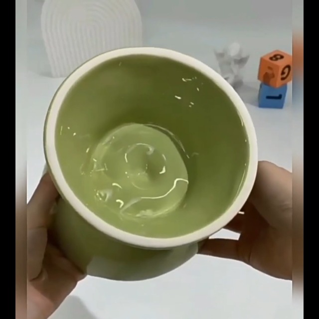 Amazon | 早食い防止 食器 犬 陶器 猫早食い防止皿 猫食器 斜め 犬用