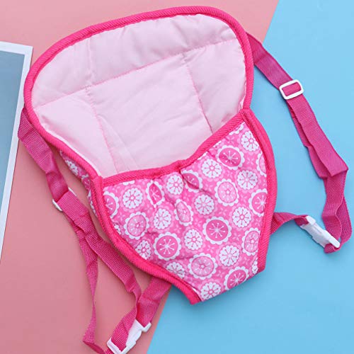 Toyvian 2 Unidades Alça De Boneca Porta Boneca De Boneca Sacos Portáteis De Boneca Mochila De Boneca