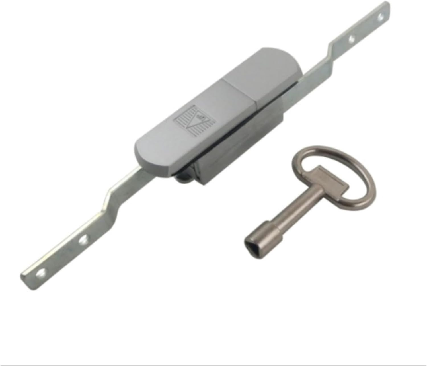 Power Distribution Box Connecting Rod Triangular Locks Equipment Control Cabinet Door Locks 1Pcs(Without Key)