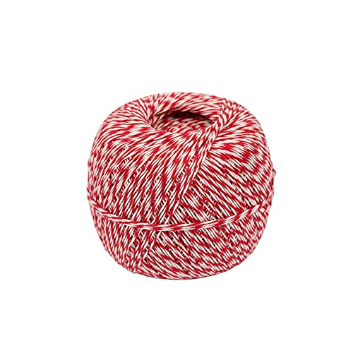 CRAFT COUNTY RED AND WHITE BAKERS TWINE 500 ߵ Ǯ  DIY Ʈ          忡 