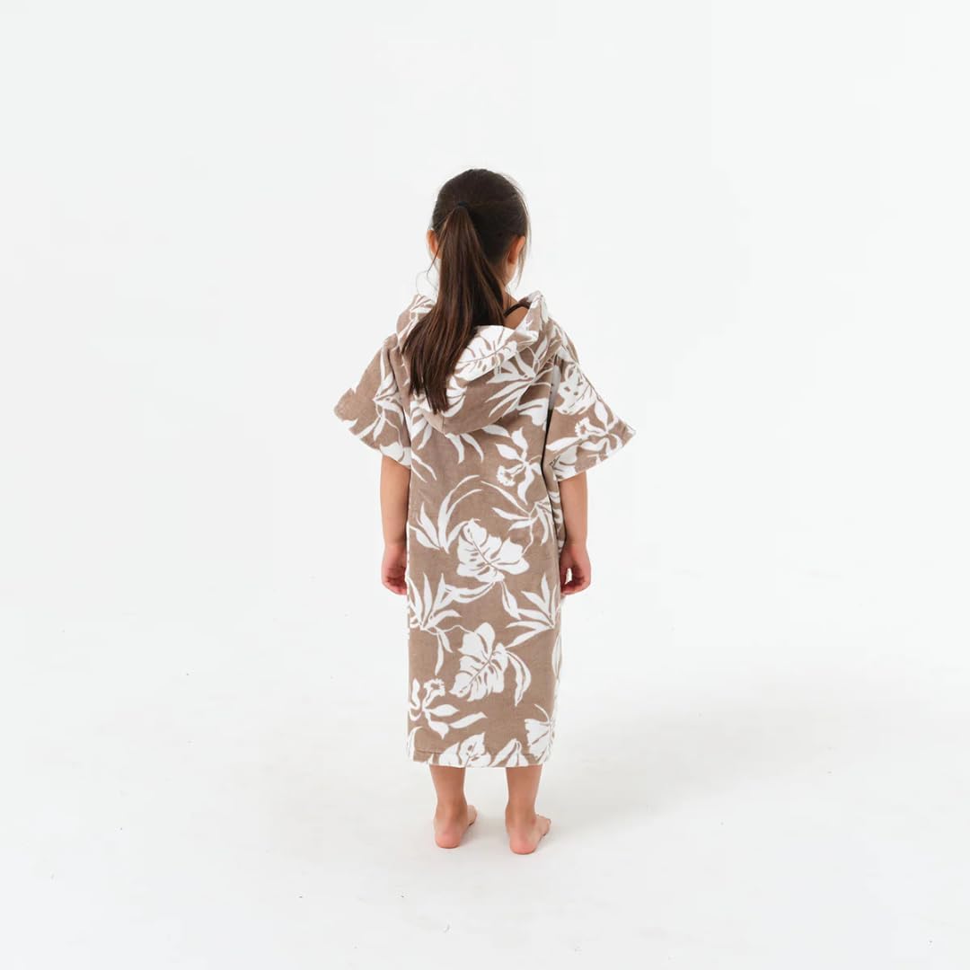 Slowtide Kids Fleece Poncho - Perfect Lightweight Poncho for Any Adventure - from The Beach to The Pool & More