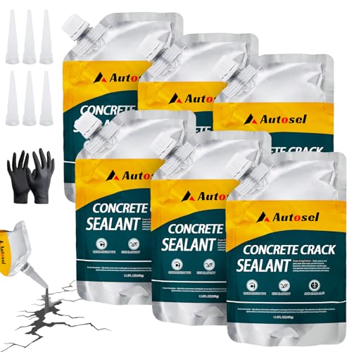Autosel Self-Leveling Crack Filler 6-Pack