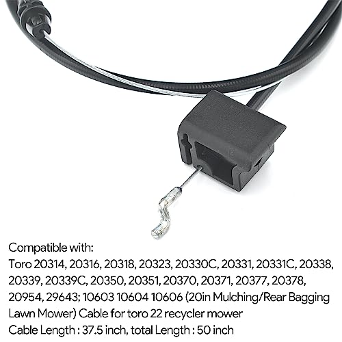 Cable de freno 112-8818 para cortacésped Toro 3