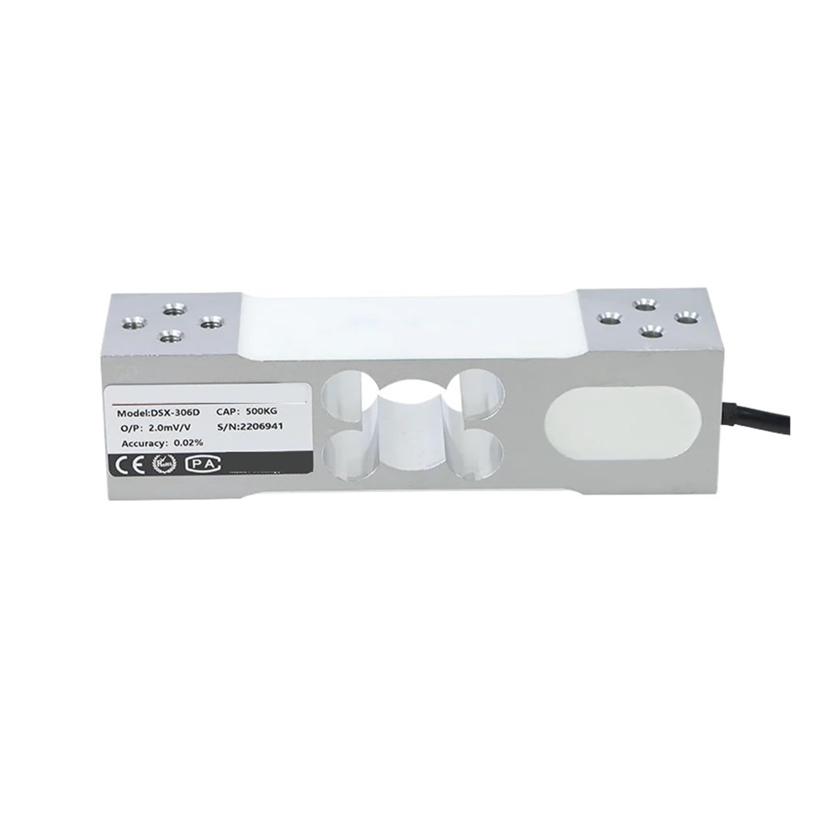 CLEUFWKO DYX-306 1kg 3kg 6kg 10kg 20kg 60kg 100kg 200kg 600kg Weight Sensor With Indicator(100KG)