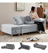 Amazon｜PEFEK ソファー 3人掛け ソファーベッド l字 ソファ おしゃれ