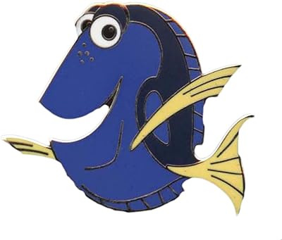 Disney Pin - WDW - Disney-Pixar's Finding Nemo - Dory - 79372, Multicolored, Small