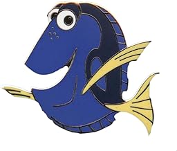 Disney Pin - WDW - Disney-Pixar's Finding Nemo - Dory - 79372, Multicolored, Small