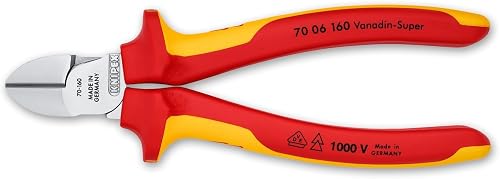 Knipex Set électro, 3 outils, 160 à 200 mm, VDE 1000V, équipement pour les déplacements, set de pinces, ensemble d'outils, 00 20 12 - 5