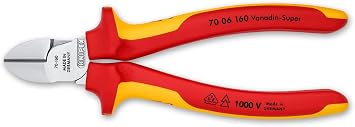 KNIPEX Electro Set, 3 Parts, 160 to 200 mm, VDE, Pliers Set, 00 20 12