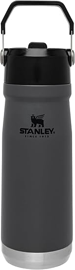 Stanley IceFlow Stainless Steel Bottle with Straw, Vacuum Insulated Water Bottle for Home, Office or Car, Reusable Leakproof Cup with Straw and Handle
