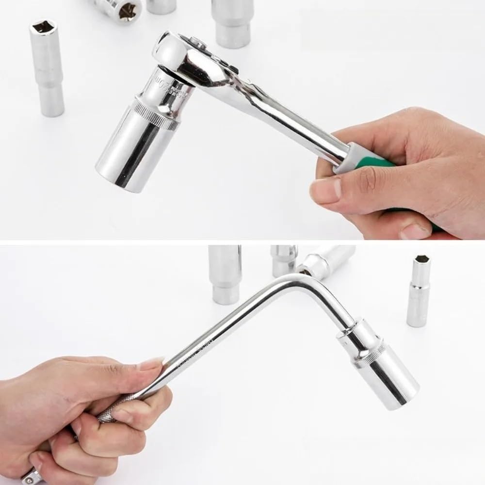 3/8 cala krótki długi zestaw nasadek 6-24mm głęboki Adapter do klucza dynamometrycznego Zestaw przedłużek(3-8inch Long,1pcs 20mm)