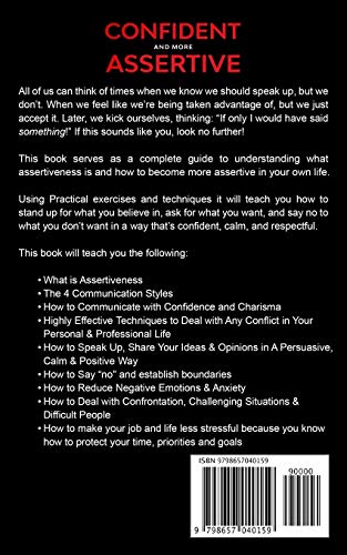 The Keys to Being Brilliantly Confident and More Assertive: A Vital Guide to Enhancing Your Communication Skills, Getting Rid of Anxiety, and ... Skills for Lasting Relationships) - Image 2