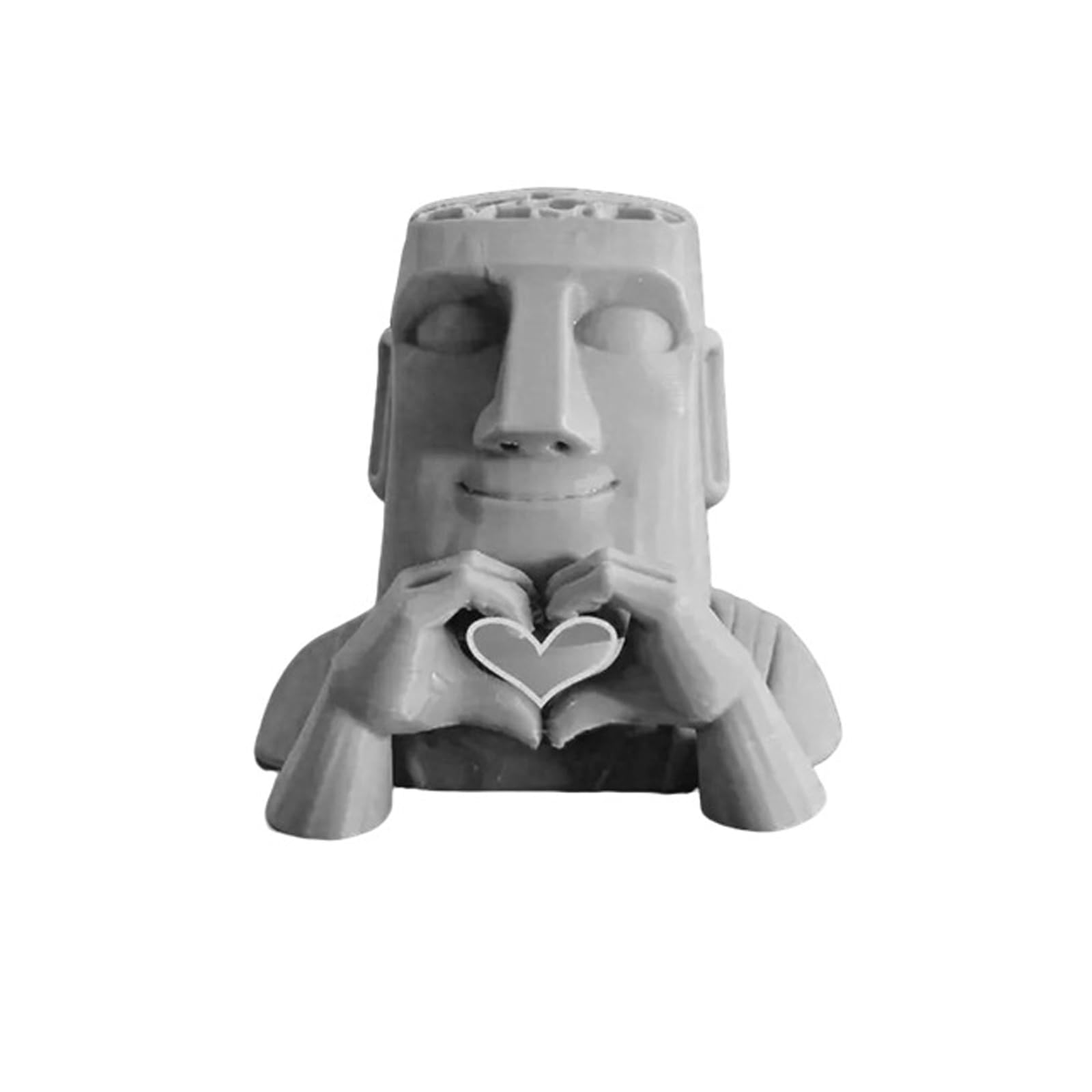 Msioytog Artistic Aquascapes Stone Figure Planter Basket Aquariums Stone Statue Landscapes for Water Plant in Fish Tanks Fish Tanks Planter