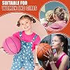 Hanaive 20 Pcs Basketball Hair Accessories Basketball Hair Ties Elastic Ponytail Holders No Crease Ribbon for Team Sport Party(Orange Basketball)