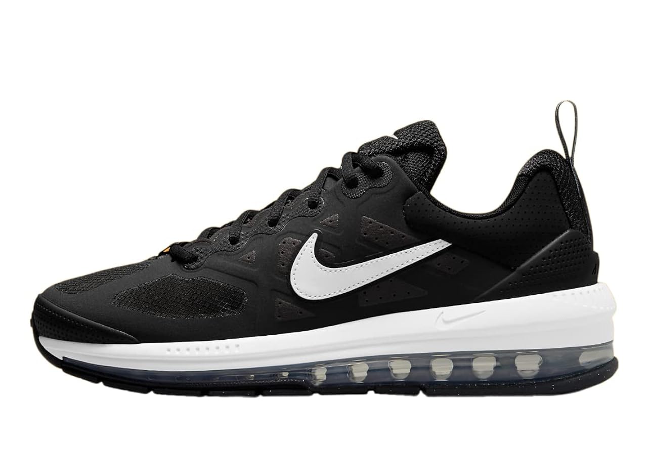Amazon.com | Nike Men's Air Max Genome Shoes, Black/White, 8 | Road Running
