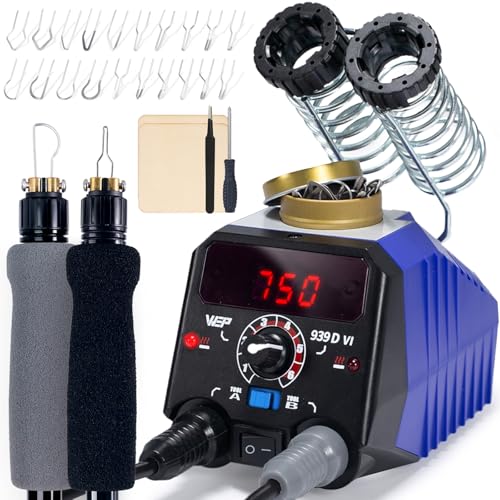 WEP 939D-VI Dual Pen Wood Burning Kit 250-750℃/482-1382℉ A/B Toggle