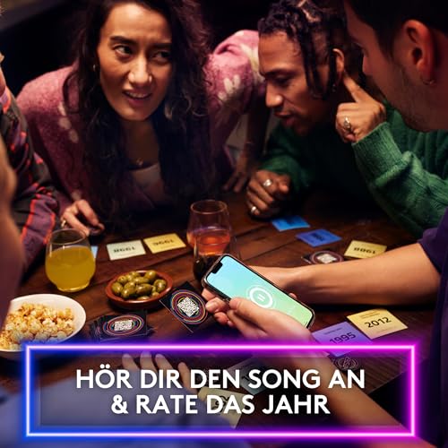 Hitster Erweiterungspack, Urban & Hip Hop – Musik Partys Brettspiel für Erwachsene, Kartenspiel & Musikquiz – 150+ R&B & Rap Lieder – Partys, Familie und Freunde Spieleabende – 2 bis 10 Spieler (DE)