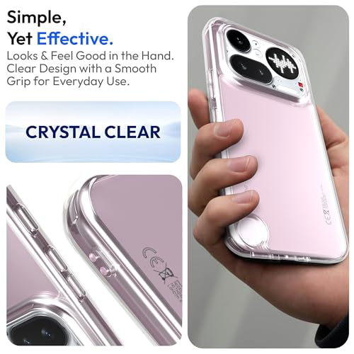 Image of KAPAVER Impulse Case for Nothing Phone 4a Pro | Hard Protection Clear Case for Nothing Phone 4a Pro (Clear)