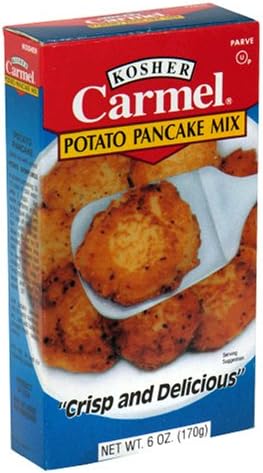 Carmel Kosher Potato Pancake, 6-Ounce Boxes (Pack of 6)