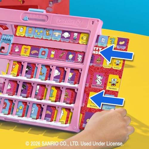 Hasbro Gaming Guess Who? Hello Kitty and Friends Edition Game | Officially Licensed Sanrio Games for Kids | 2 Players | 15 Mins. | Travel Friendly | Ages 6+ (Amazon Exclusive) - image 6