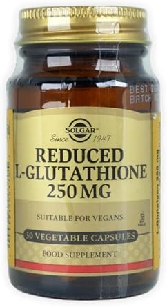 Solgar L-Glutathione 250 mg (Reduced) 30 Capsules
