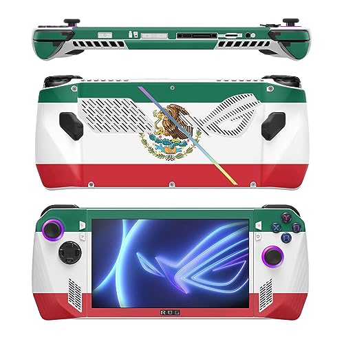 Image of MightySkins Skin Compatible with Asus ROG Ally - Mexican Flag | Protective, Durable, and Unique Vinyl Decal wrap Cover | Easy to Apply, Remove, and Change Styles