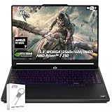 Lenovo Legion 5a 15.3" WQXGA (2560x1600) OLED 165HZ Gaming Laptop, AMD Ryzen 7 250, NVIDIA GeForce RTX 5060, 16GB RAM 512GB SSD, Wi-Fi7, Backlit KB, Win11, Eclipse Black, w/2TB USB Drive, W/GaLiMu
