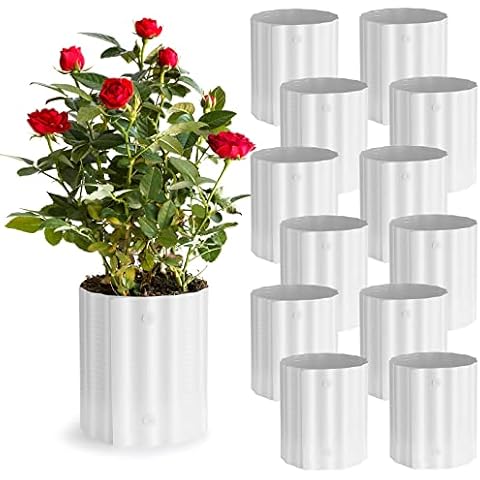 Queekay Winter Rose Collar Plant Protectors Cover