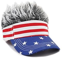 American Flag + Grey Hair