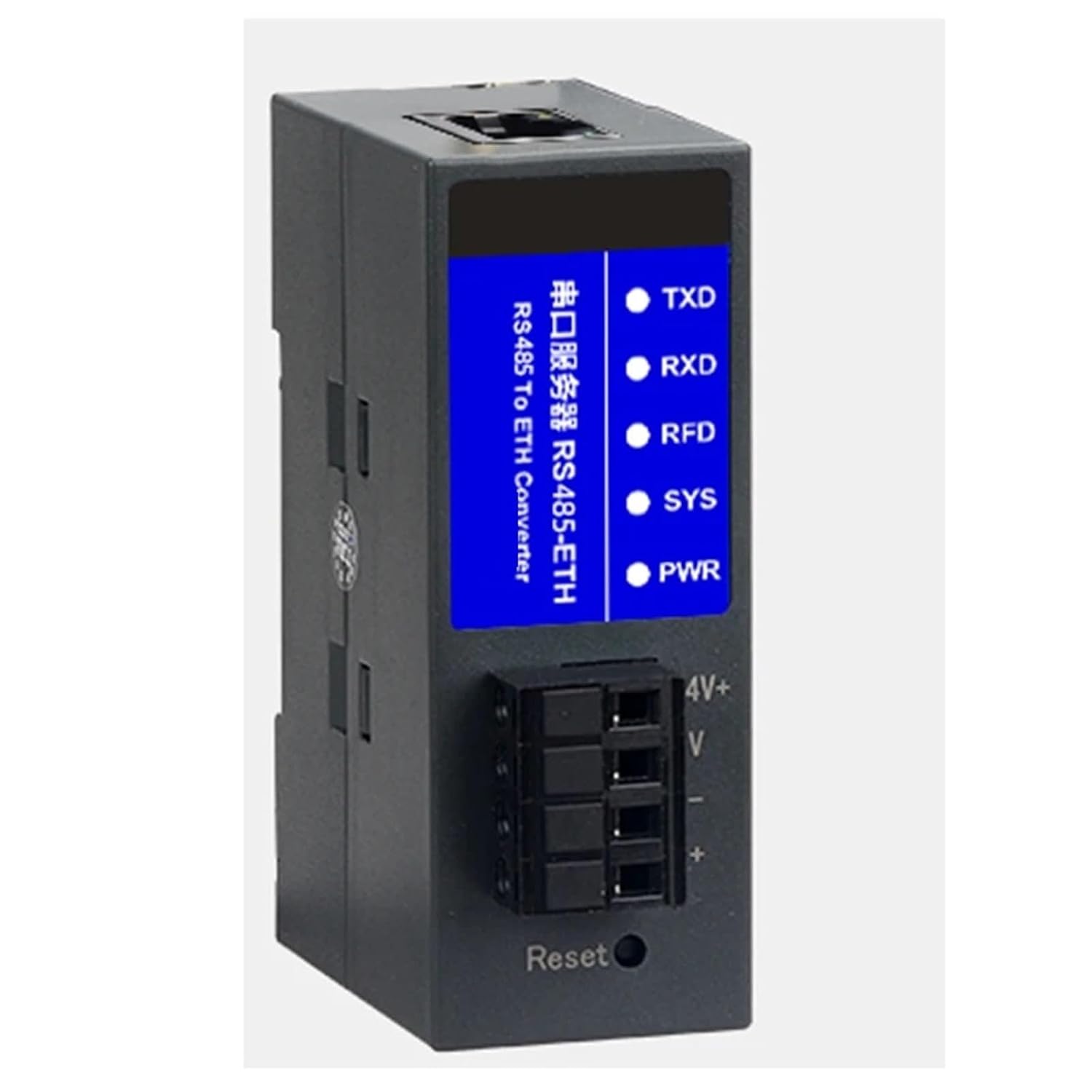 RS232 RS485 RS422 to Ethernet Serial Server Module RS232-ETH RS485-ETH RS422-ETH Converter Signal RTU Modbus USR-DR302(ETH-RS485L)