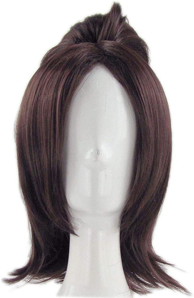 Hange Zoe Wig Short brown hair attack on titan anime accessories Cosplay