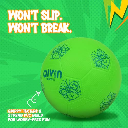 Image of Aivin Home-Play Football for Kids Indoor Training Ball No-Stitch - Mint