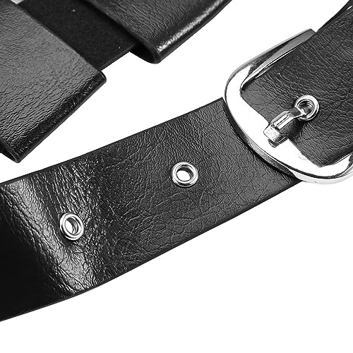 Sac de taille styling tools noir en cuir PU pour coiffeur - 4