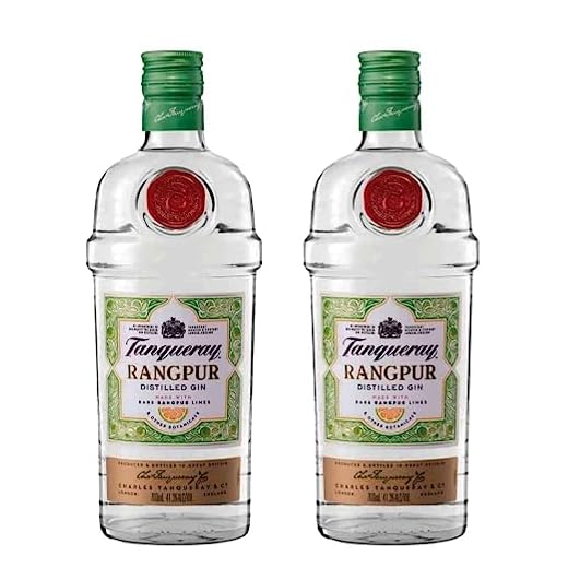 Kit 2 Tanqueray Rangpur Gin Inglês 700ml