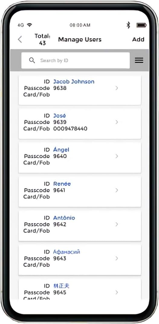 Seco-Larm PR-B1124-PQ ENFORCER Bluetooth Access Controller Proximity Card Reader, Streamlined, Fully App-based, User Customization and Monitoring, Tamper Alarm Output, Audit Trail, Easy Backup/Restore