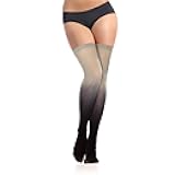 Benefeet Sox Thigh High Stockings Women Girls Gradient Thigh High Socks Long Stockings Semi Sheer Nylon Stocking