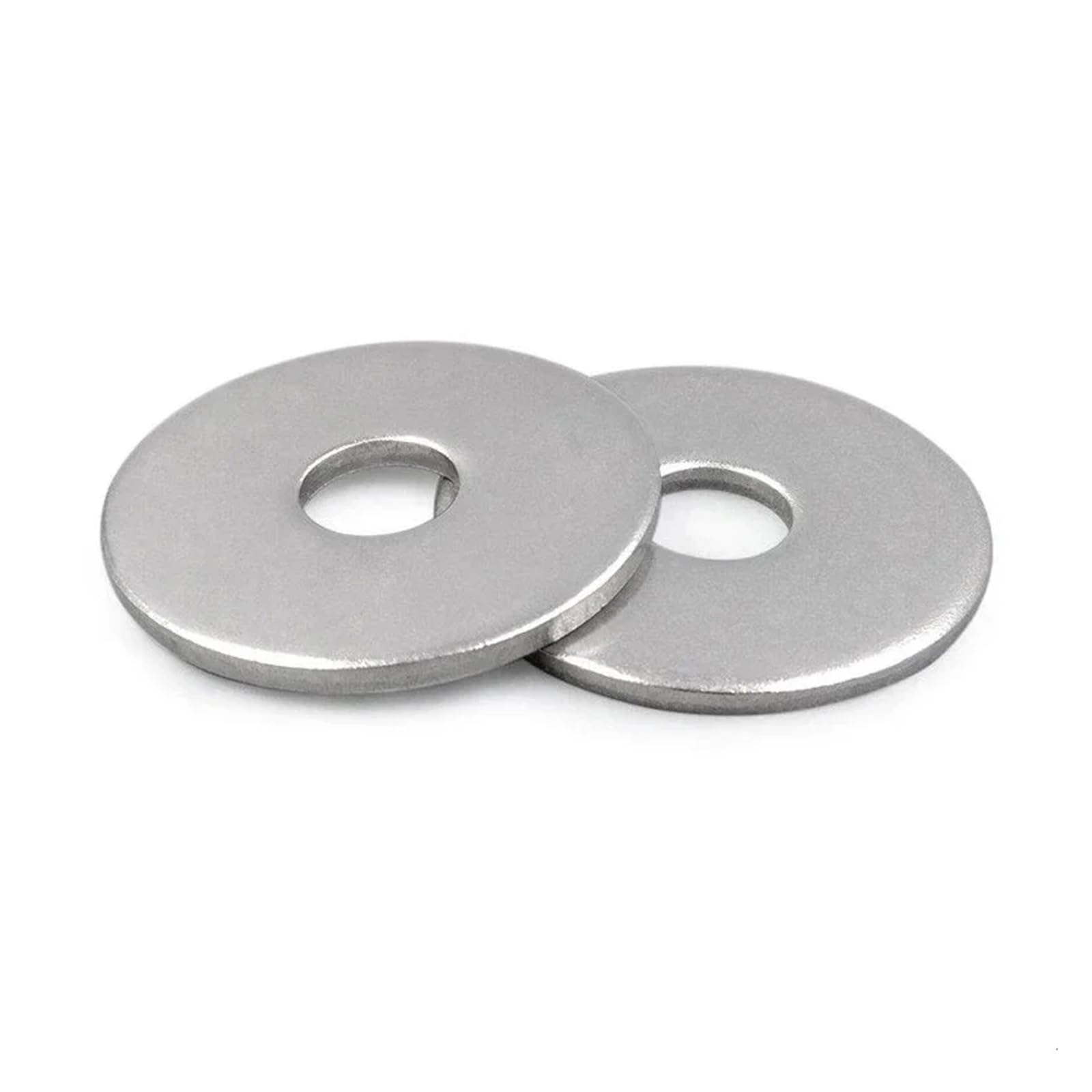 Assortiment de rondelles plates Jeu de grandes rondelles plates en acier inoxydable, joint grande taille M3 M4 M5 M6 M8 M10 M12, 225 pièces