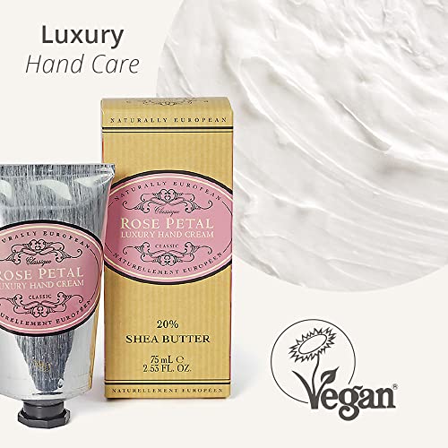 Naturally European Fragrance By Somerset Hand Cream, Rose Petal 2.53 Fl Oz #TOP1