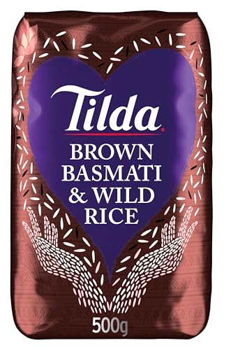 Tilda Brown Basmati and Wild Rice 500g (Pack of 10)