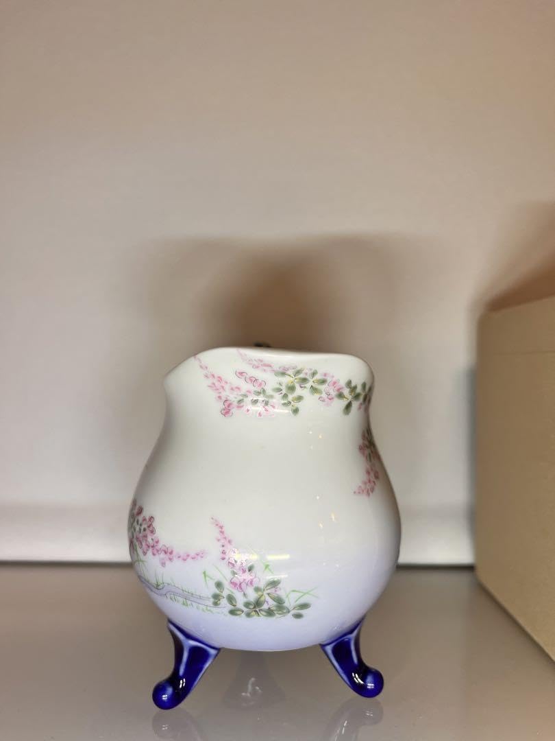 Amazon.co.jp: 深川製磁 萩花見 乳入 ミルクポット クリーマー